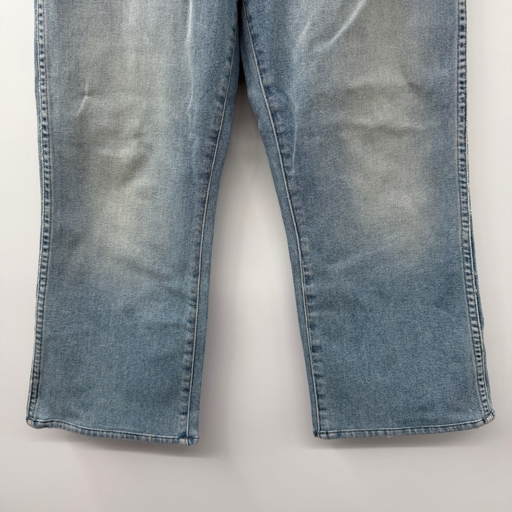 Khaite Vivian Vintage Blue Jeans Women’s Size 30 High Rise Bootcut Cropped Denim - Picture 5 of 12